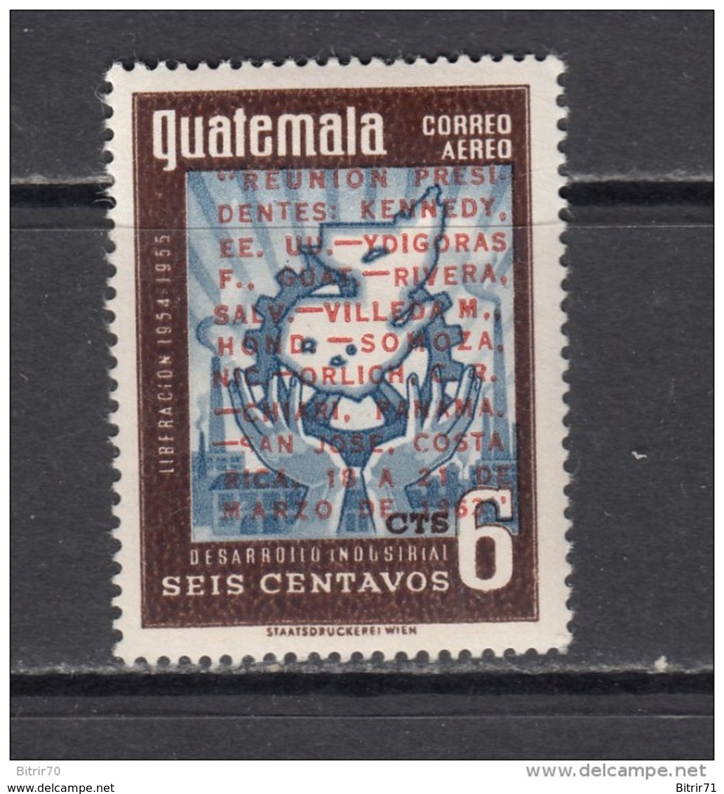 1963   YVERT  Nº  286    / ** / - Guatemala