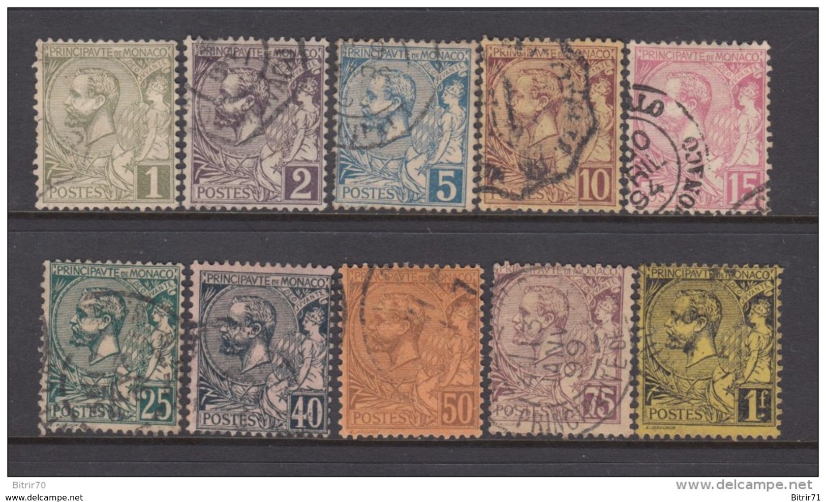 1891 - 1892   YVERT  Nº  11 / 20 - Gebraucht