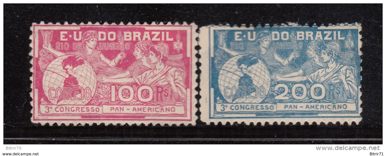 1906     YVERT  Nº  126 / 127    / * / - Unused Stamps