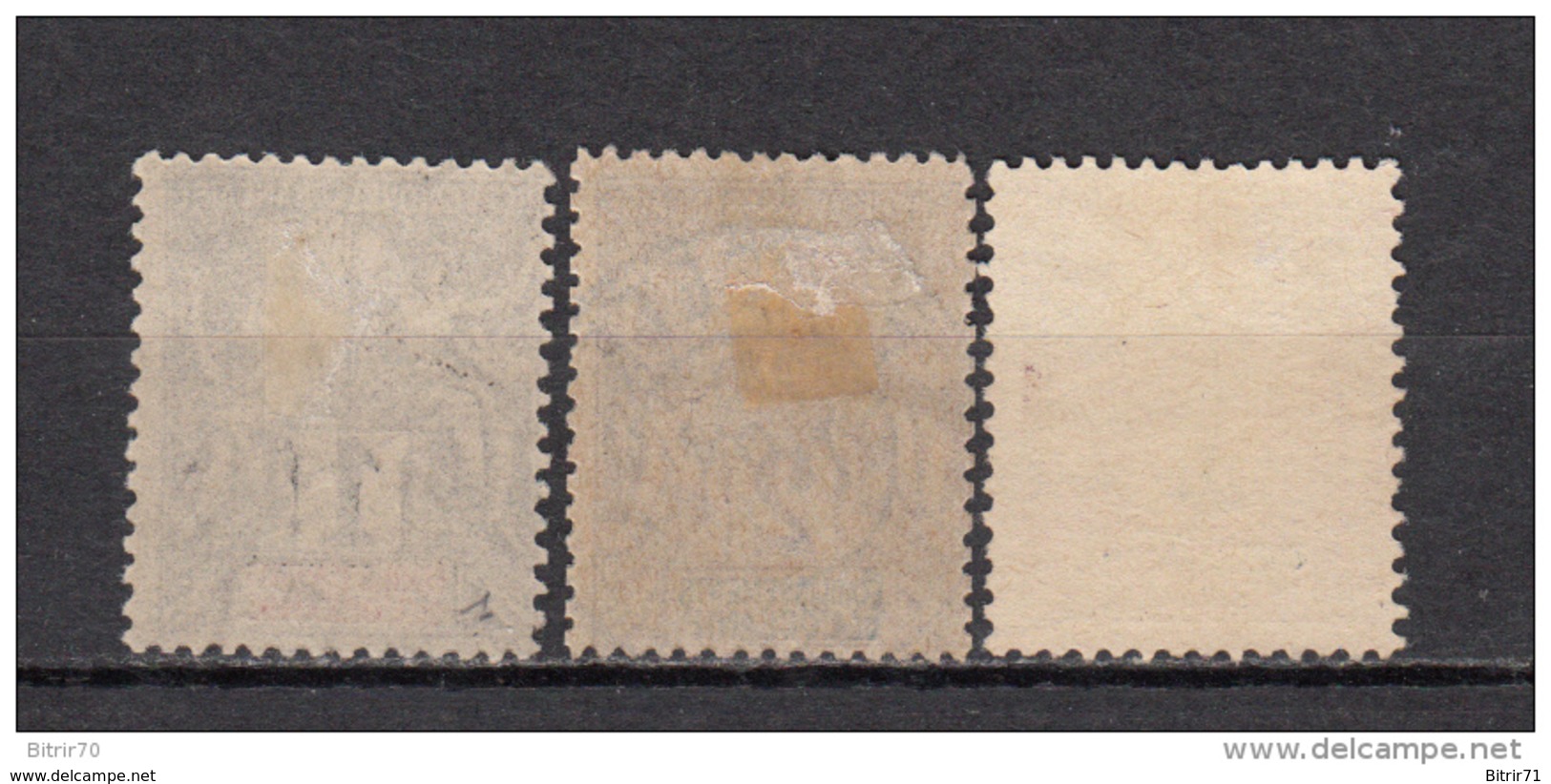 1892     YVERT  Nº 1 , 2 , 3 - Used Stamps