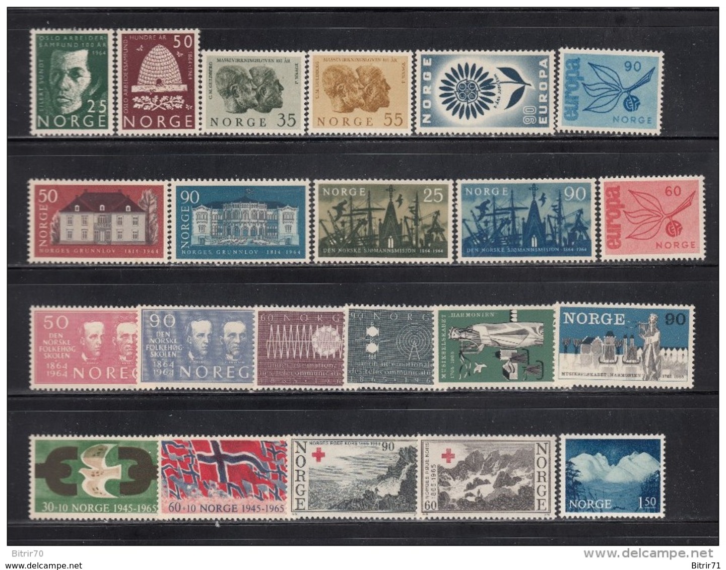 1964 - 65    VARIOS  SELLOS     / * / - Nuevos