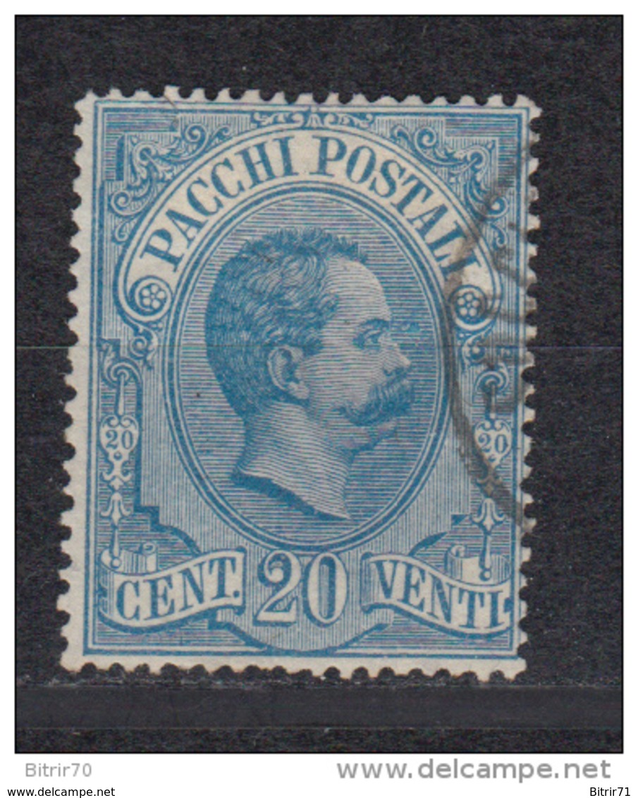 1884 - 1886   Sassone   Nº 2 - Paketmarken