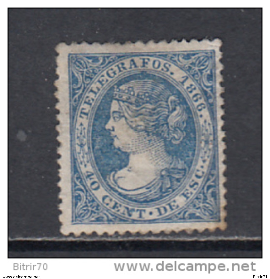 1866  EDIFIL  Nº 14  / * / - Telegramas