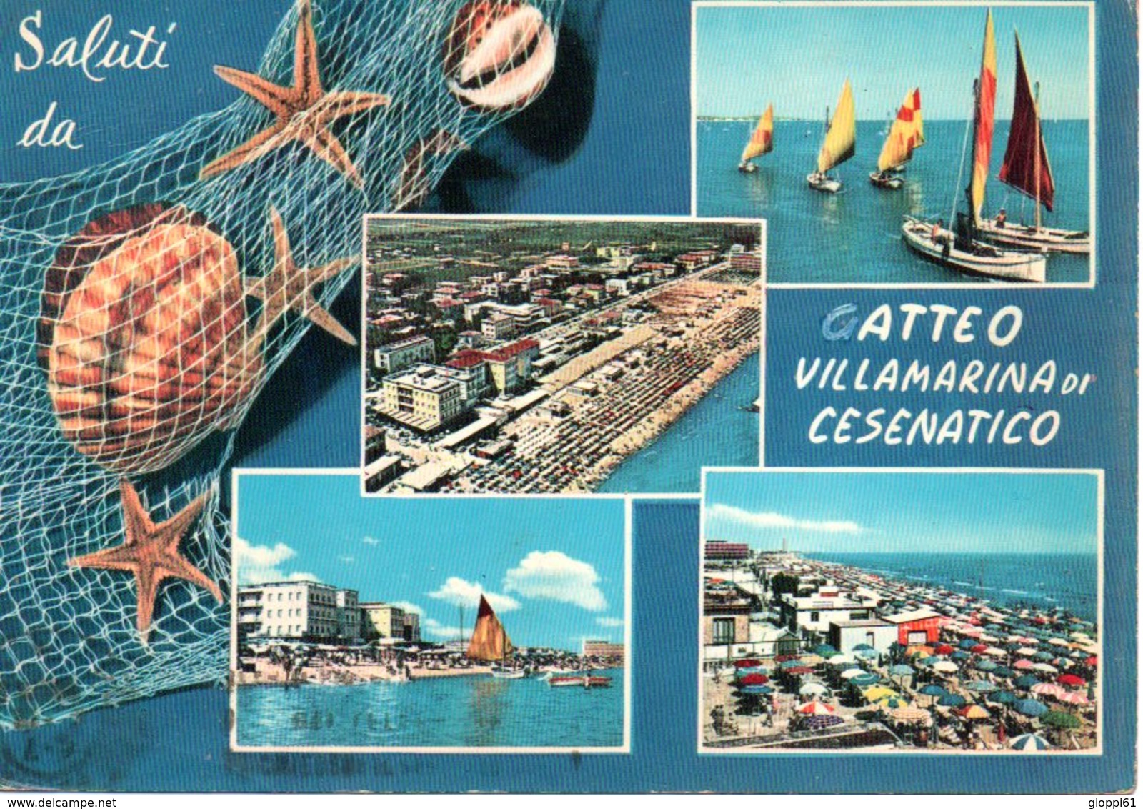 Saluti Da Gatteo Villamarina Di Cesenatico - Souvenir De...