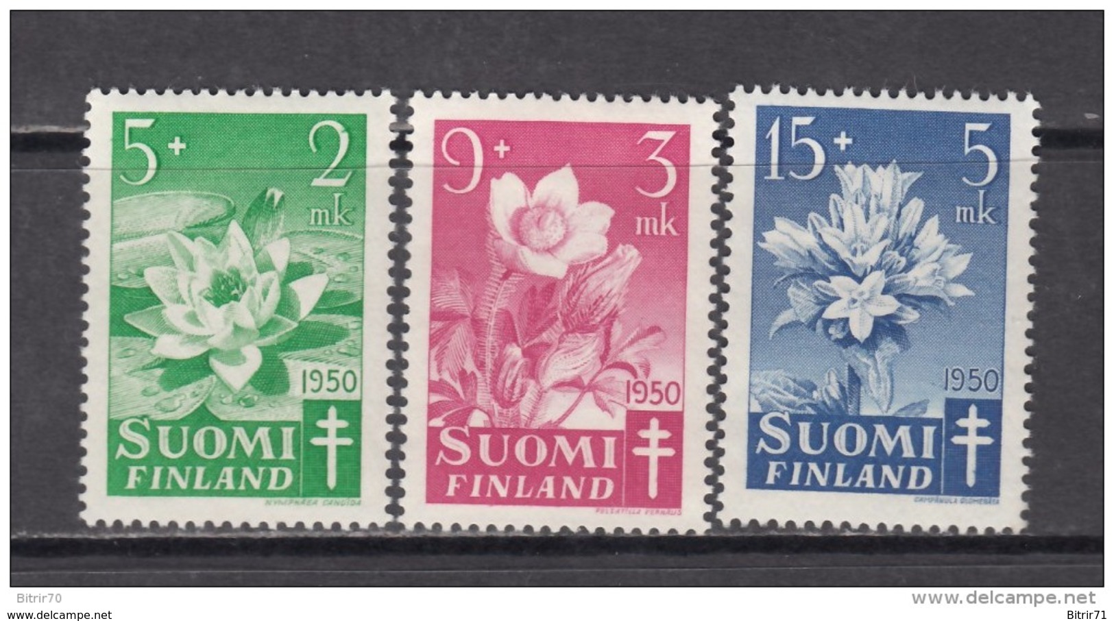 1950   YVERT  Nº 368 / 370  / * / - Unused Stamps
