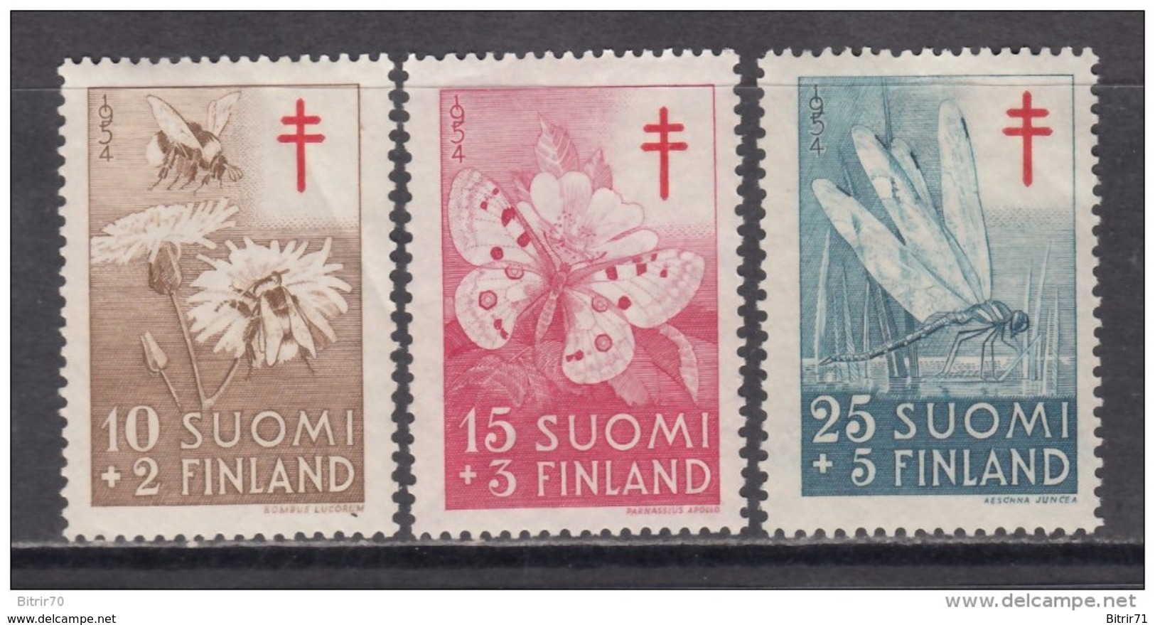 1954    YVERT  Nº 417 / 419   / */ - Unused Stamps