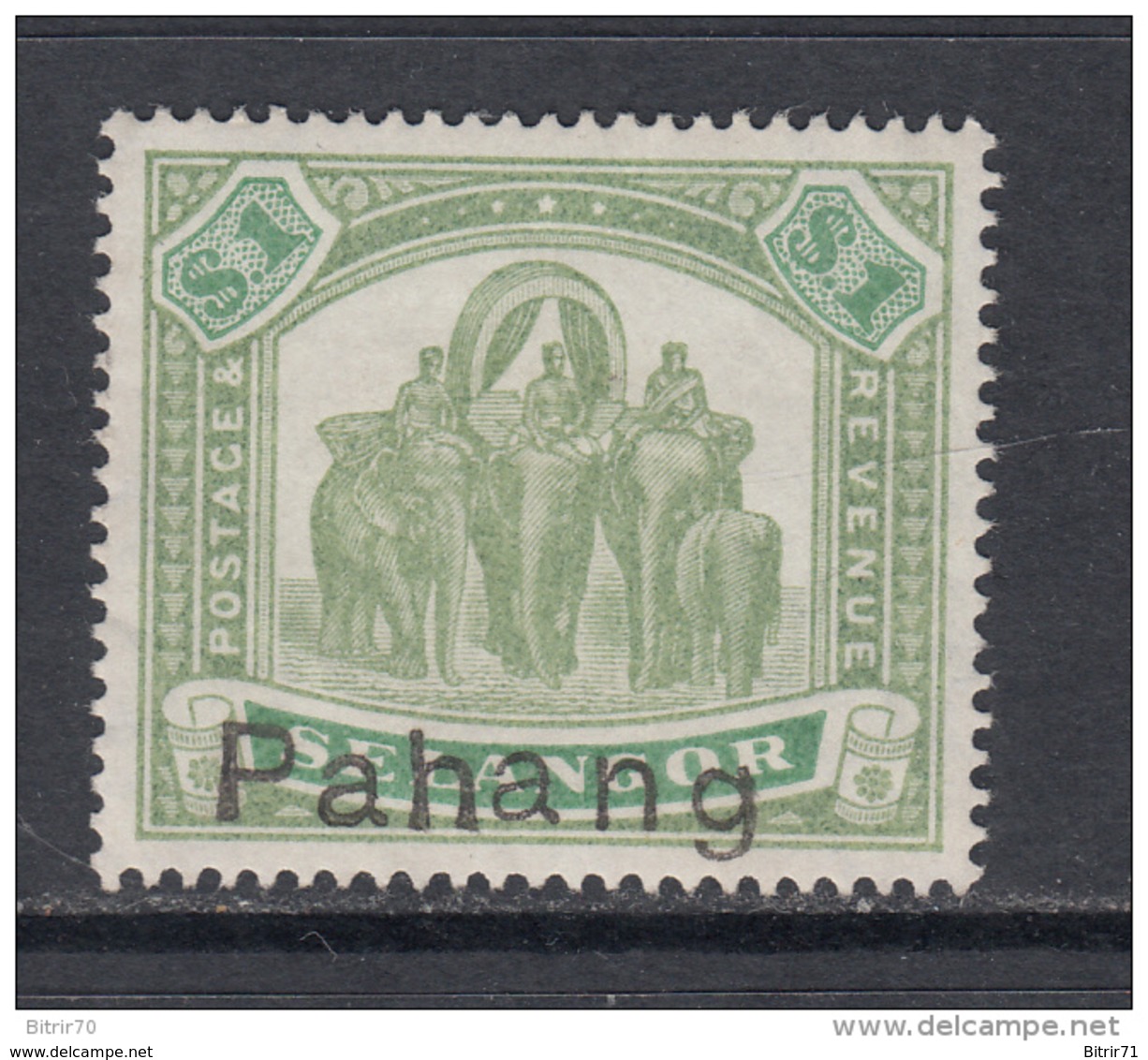 1898 - 99   YVERT  Nº 19 - Pahang