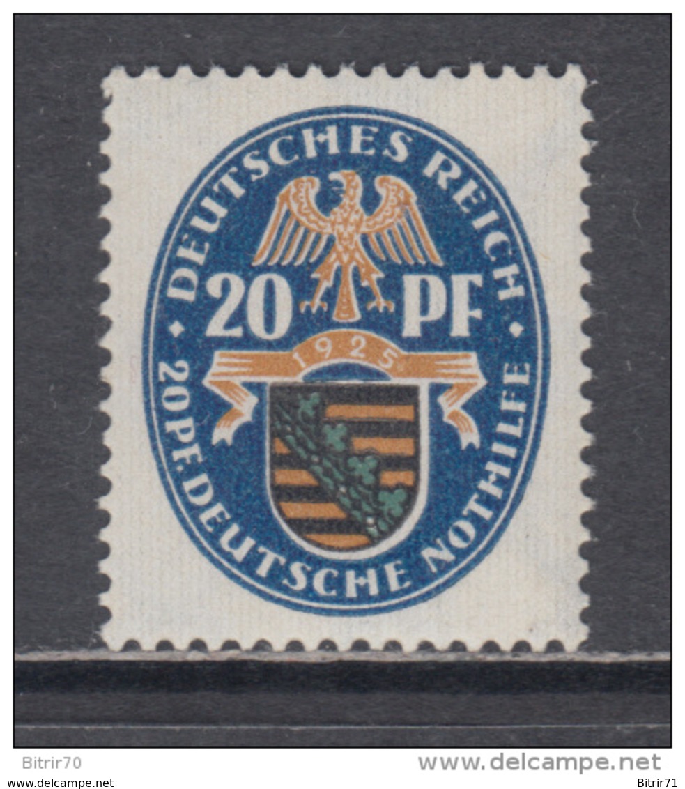 1925   MICHEL   Nº    377   / ** / - Ungebraucht