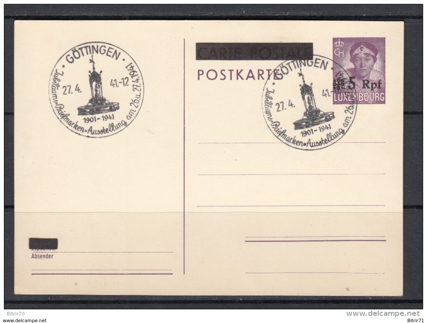 CARTE POSTALE - Cartas & Documentos