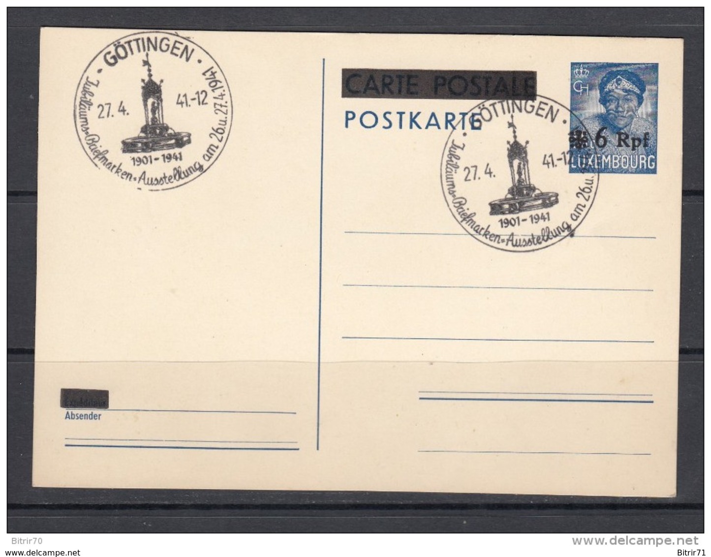 CARTE POSTALE - Cartas & Documentos