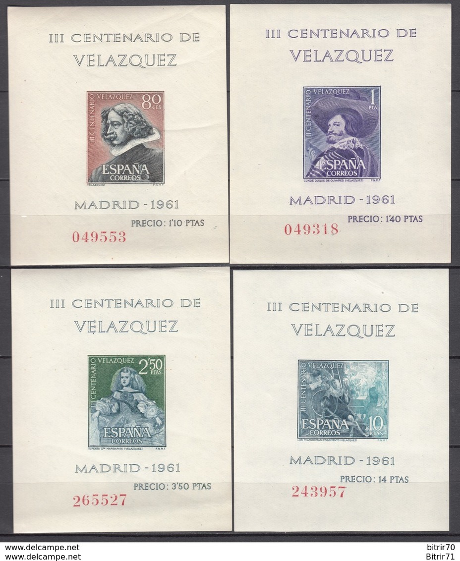 1961  EDIFIL Nº 1344 / 1347 MNH - Nuevos