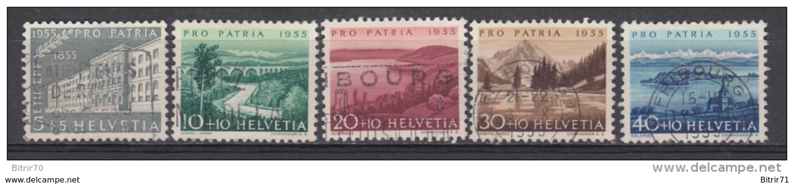 1955 YVERT  N 562 / 66 - Oblitérés