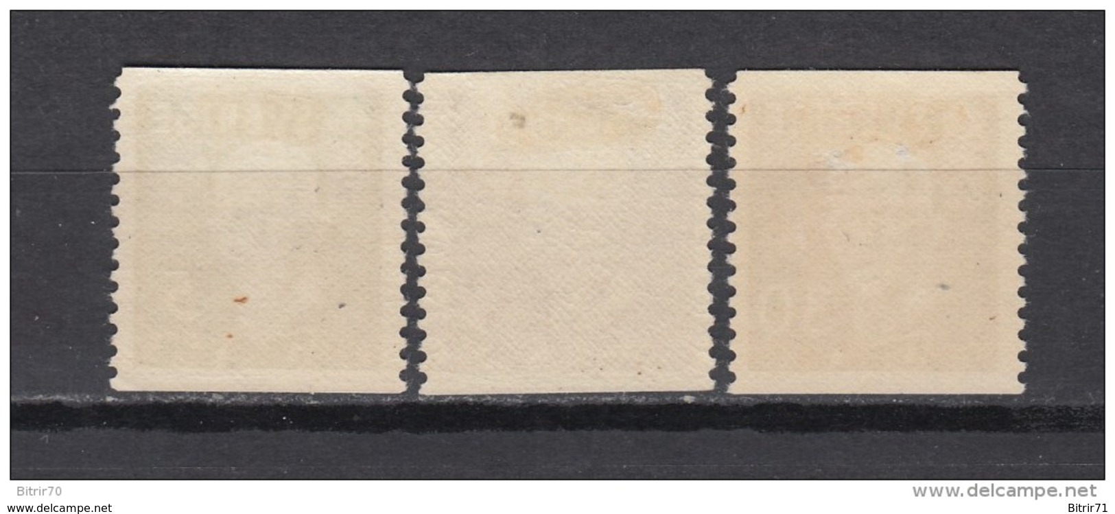 1938  YVERT  Nº  254 / 256   /  * / - Unused Stamps