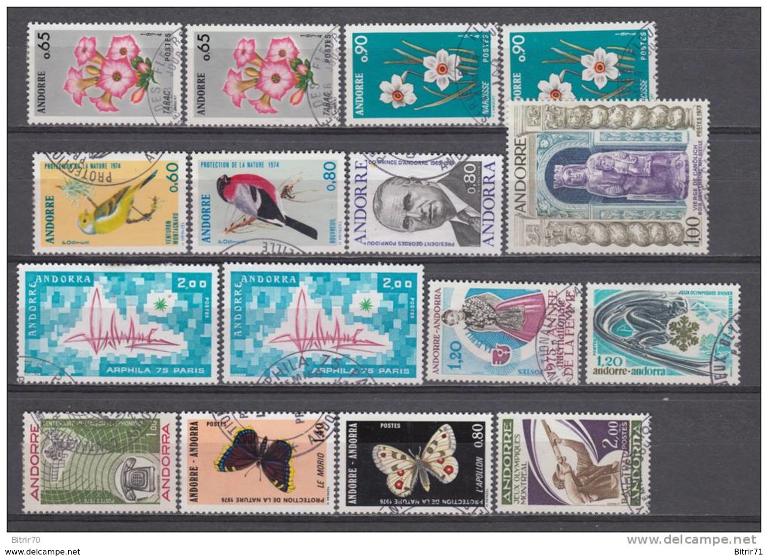 1974 - 1976  VARIOS SELLOS - Collections