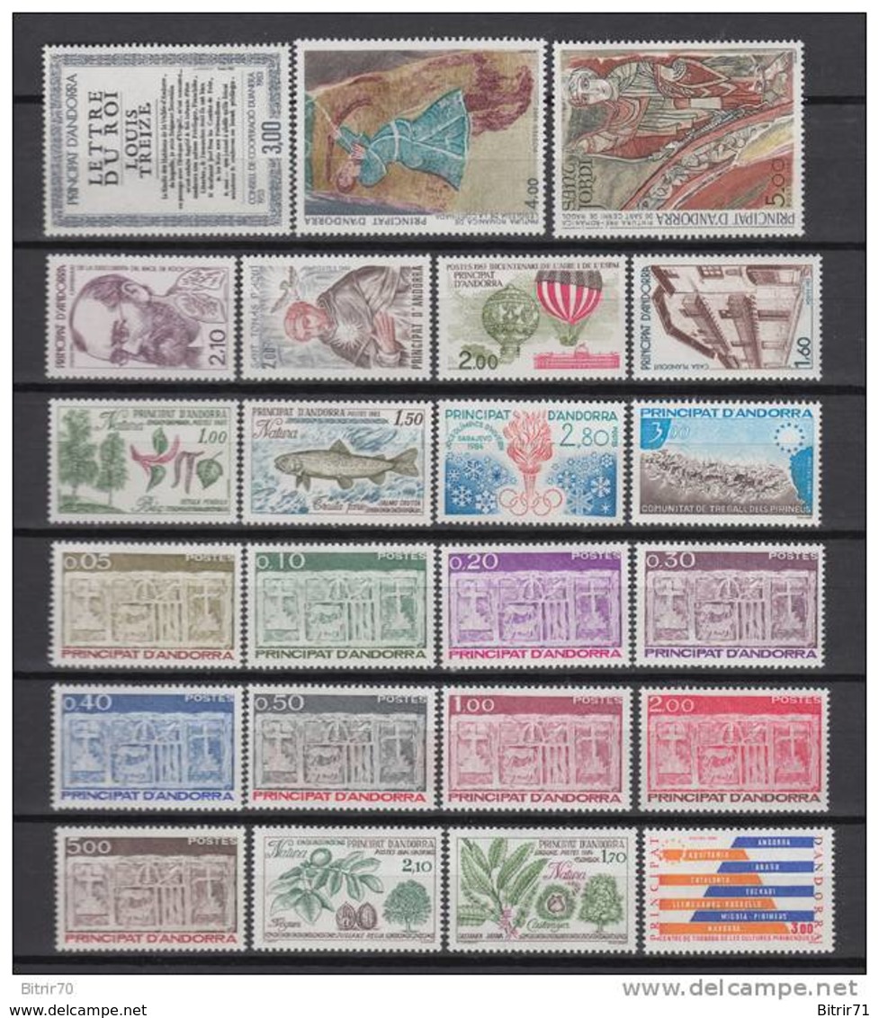 1982 -1984  VARIOS SELLOS   MHN / ** / - Collections