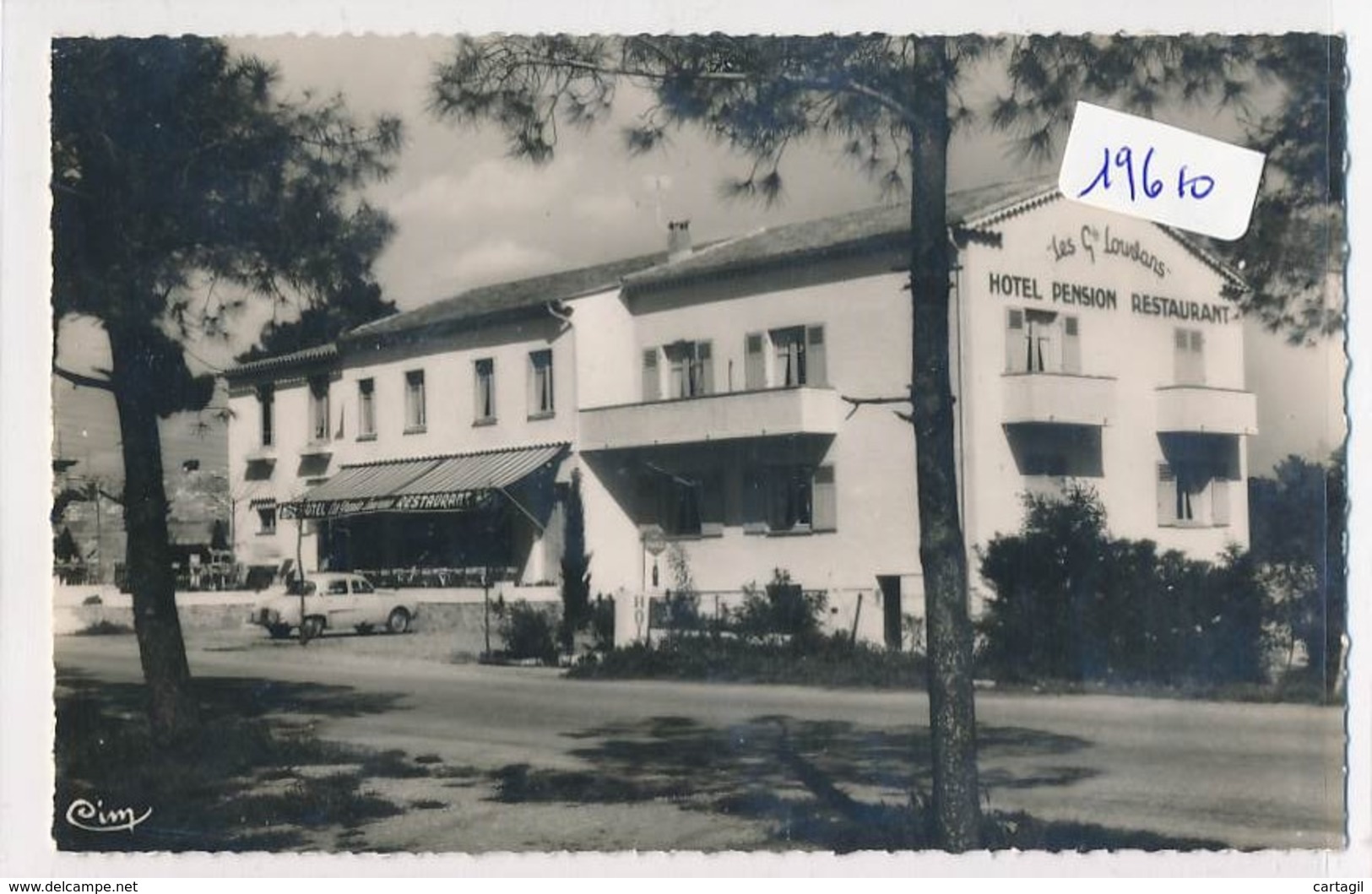 CPM -19610 -83-St Aygulf - Carte Photo Hôtel  "Les Grands Louvans" Vers 1960 -Envoi Gratuit - Saint-Aygulf