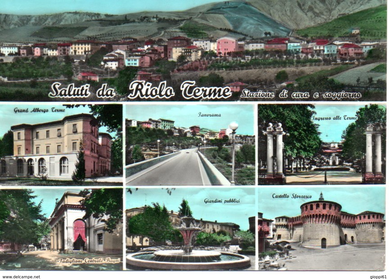 Saluti Da Riolo Terme - Souvenir De...