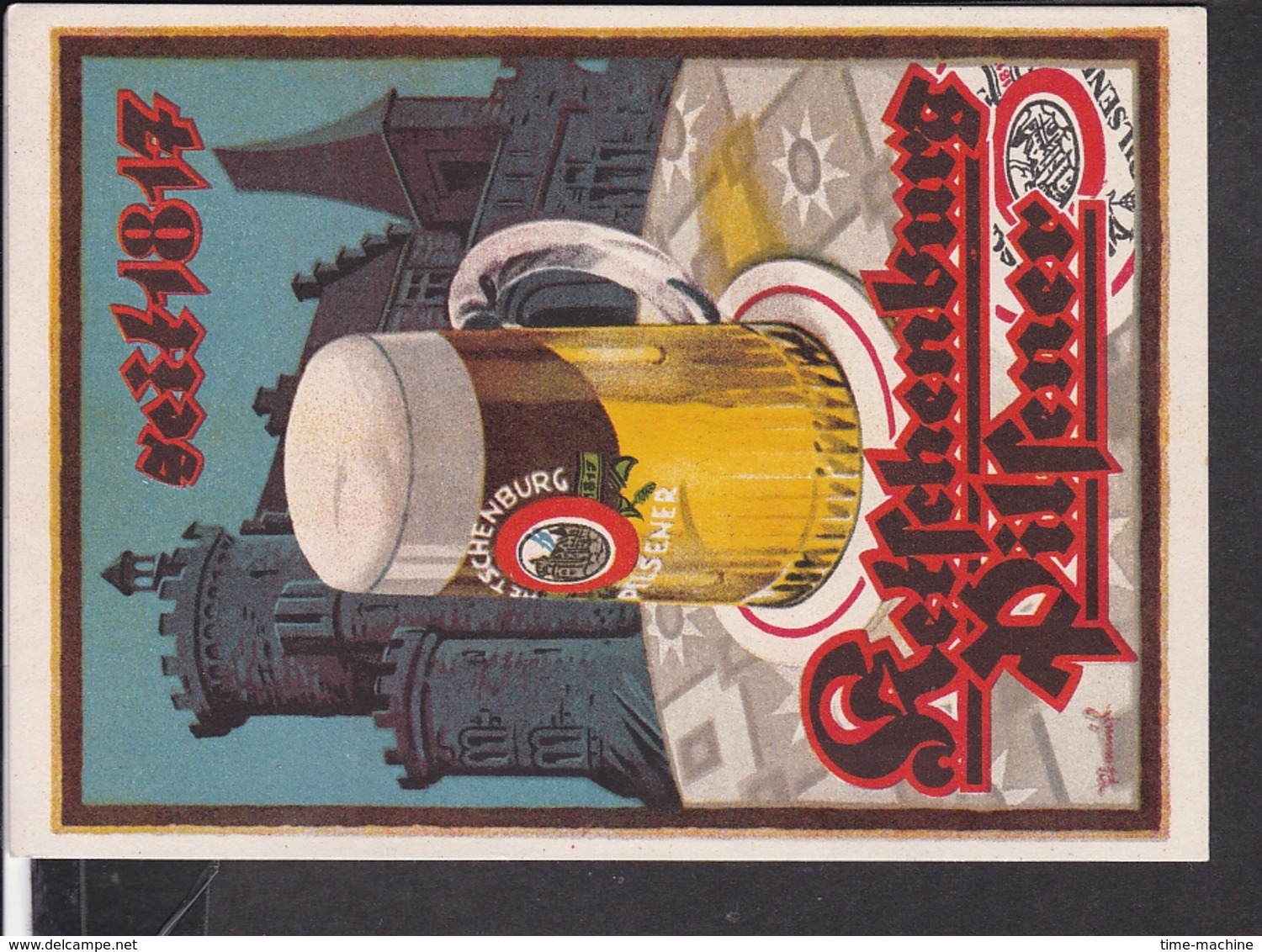 Postkarte Werbung Ketschenburg Pilsener - Werbepostkarten
