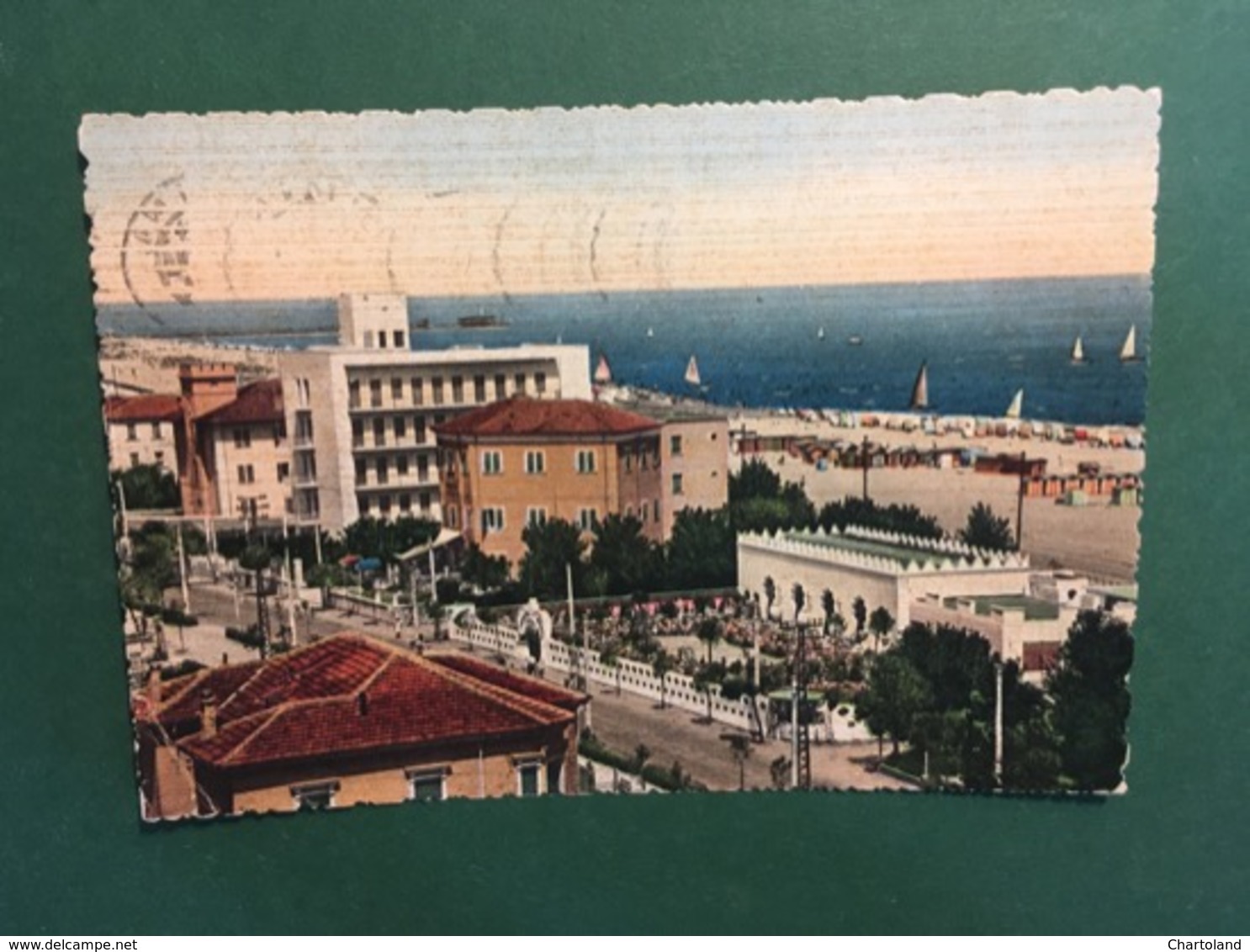 Cartolina La Riviera Di Rimini LA Più Bella D'Italia - Panorama - 1954 - Rimini