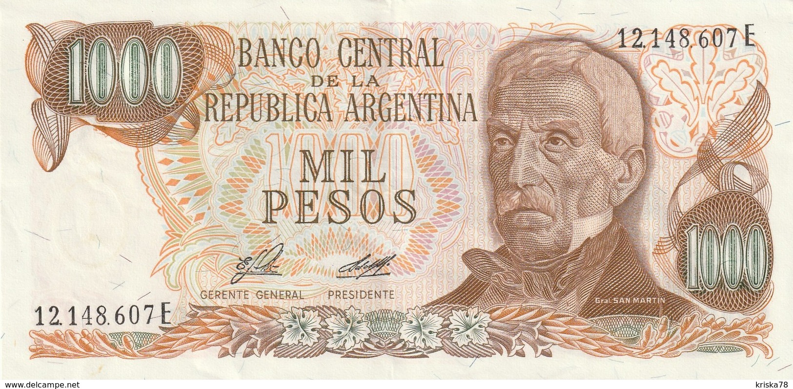 1000 Pesos - Argentine