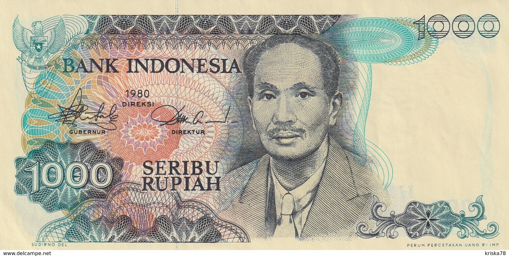 1000 Rupiah - Indonesia