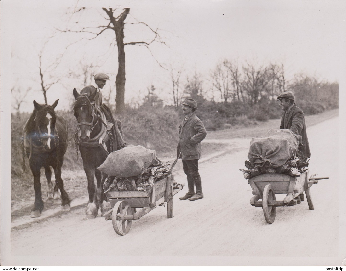 NORFOLK UK THE FARM STRIKE HORSFORD NEAR NORWICH 1923   Fonds Victor FORBIN (1864-1947) - Lugares