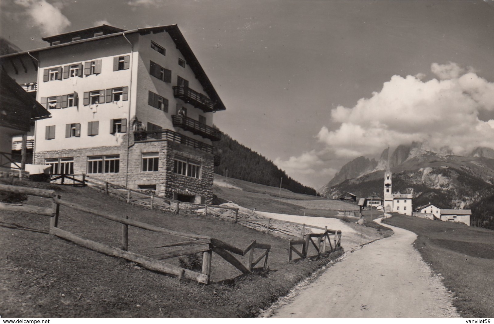 ALBA-TRENTO-CASA PER FERIE M.TALBOT DELL'O.N.A.R.M.O-CARTOLINA VIAGGIATA IL 7-5-1952 - Trento