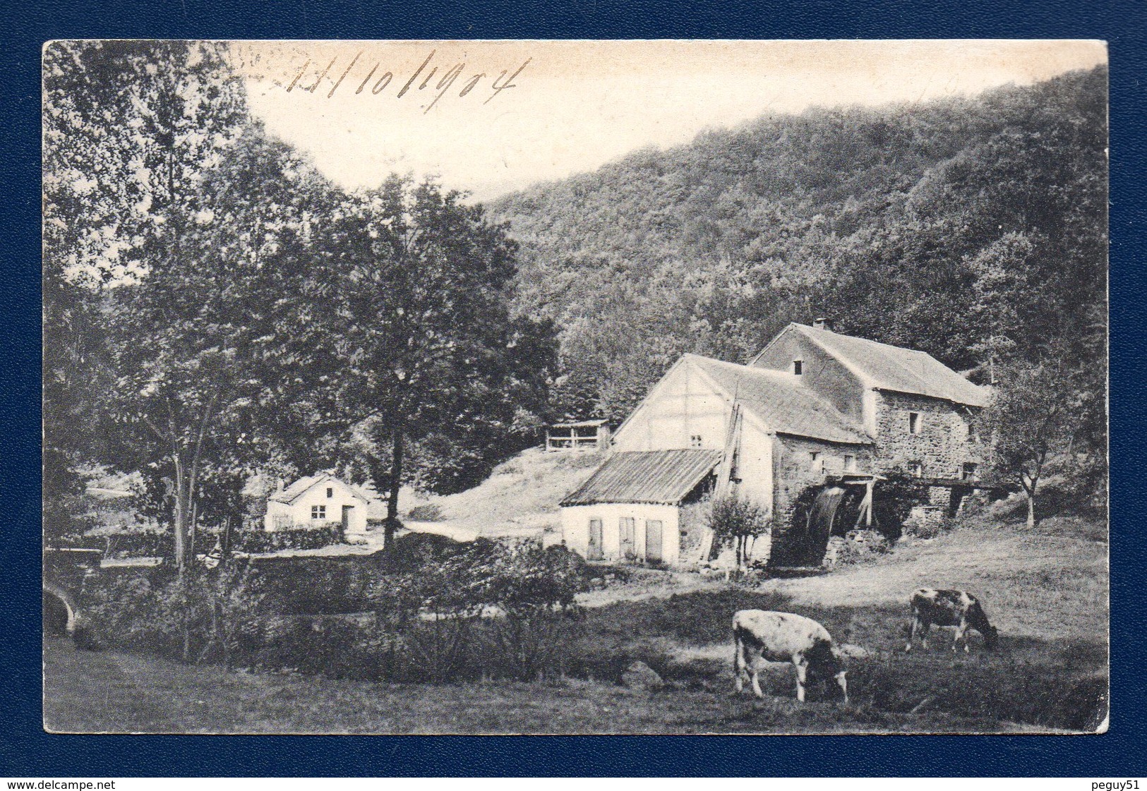 Cielle ( La Roche En Ardenne). Le Moulin De Royen Sur Le Ruisseau Royen. 1904 - La-Roche-en-Ardenne