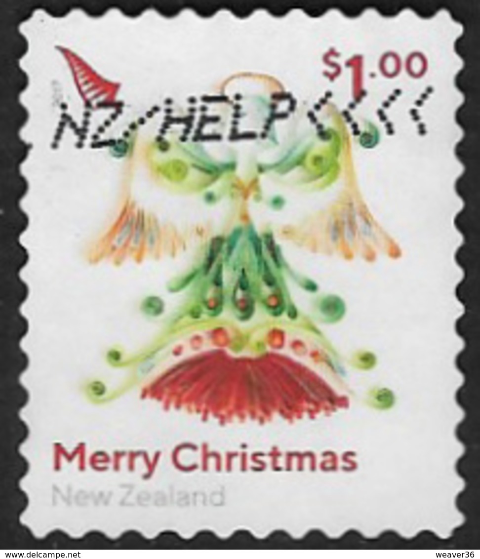 New Zealand 2017 Christmas $1 Self Adhesive Good/fine Used [39/32140/ND] - Used Stamps