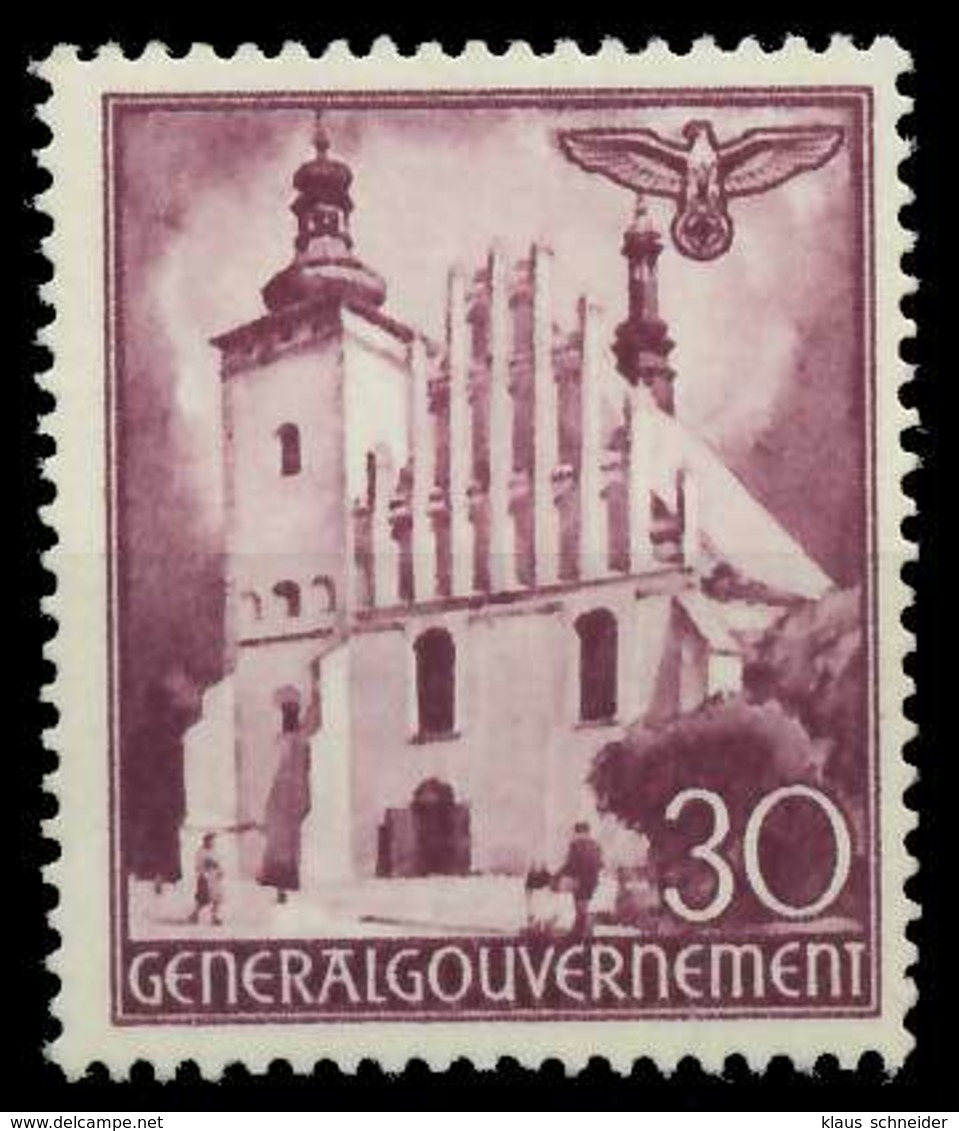 GENERALGOUVERNEMENT 1941 Nr 68 Postfrisch X889EEA - Besetzungen 1938-45