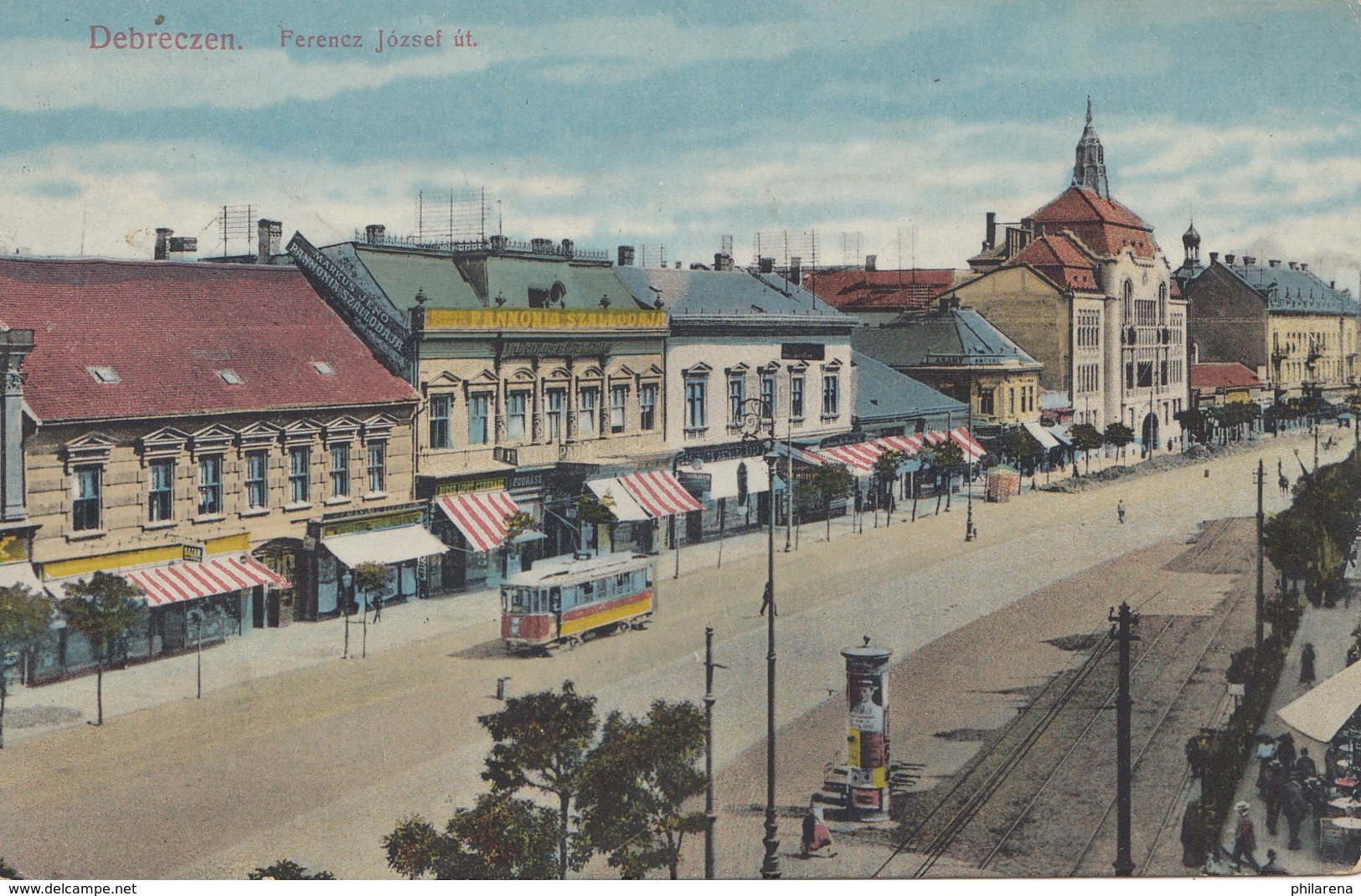 Ungarn: 1916: Ansichtskarte Bebrecen, KuK Personalsammelstelle - Sonstige & Ohne Zuordnung