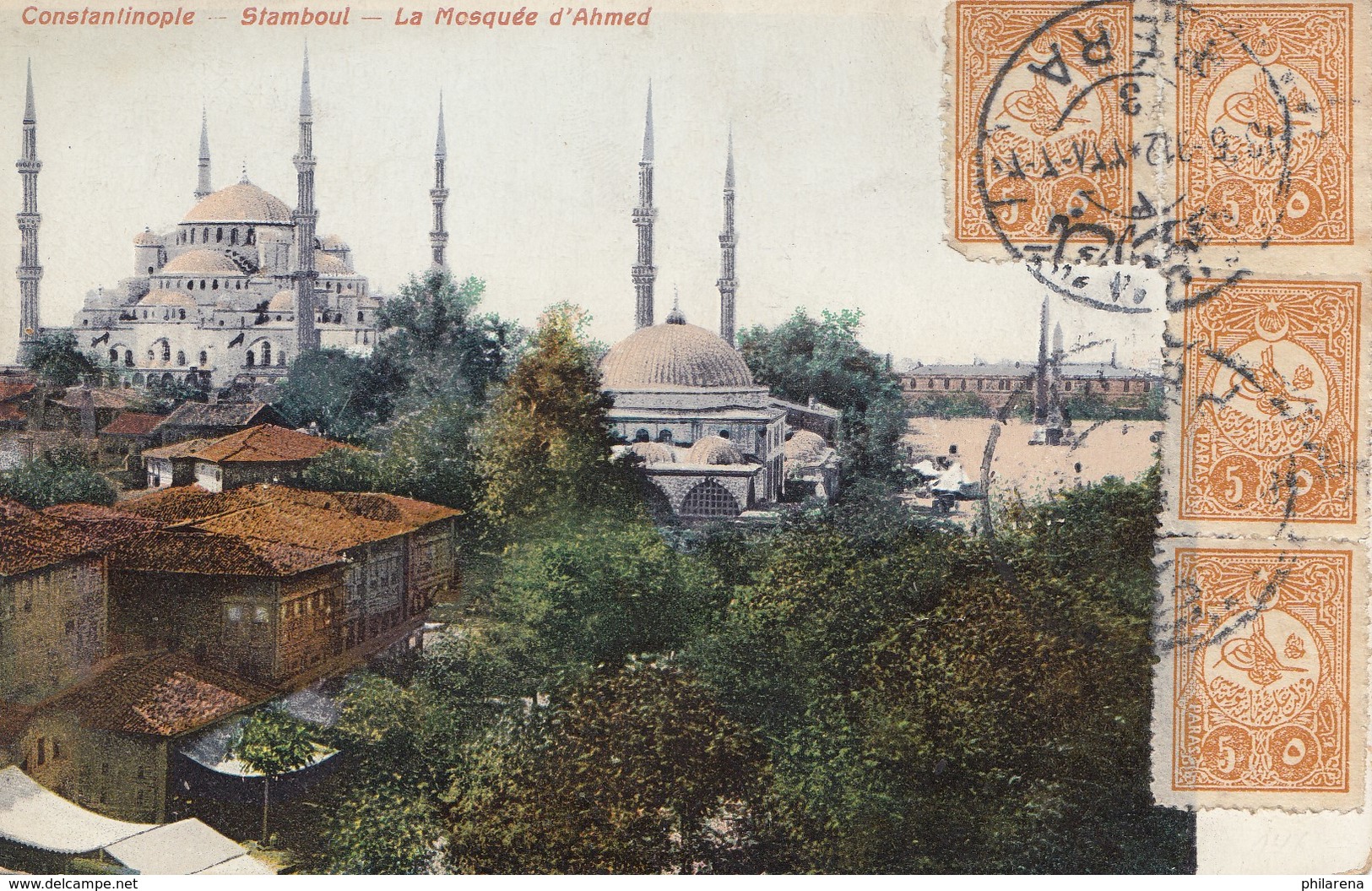 Türkei: 1912:  Ansichtskarte Constantinople - Sonstige & Ohne Zuordnung