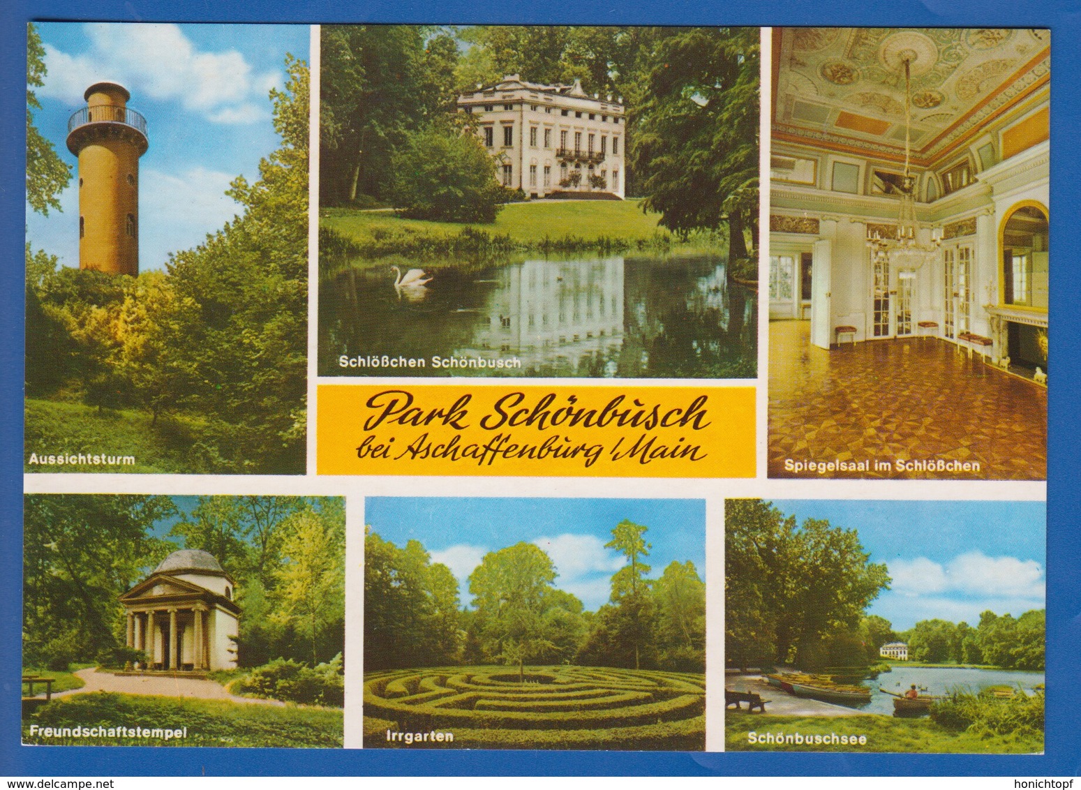 Deutschland; Aschaffenburg; Park Schönbüsch - Aschaffenburg