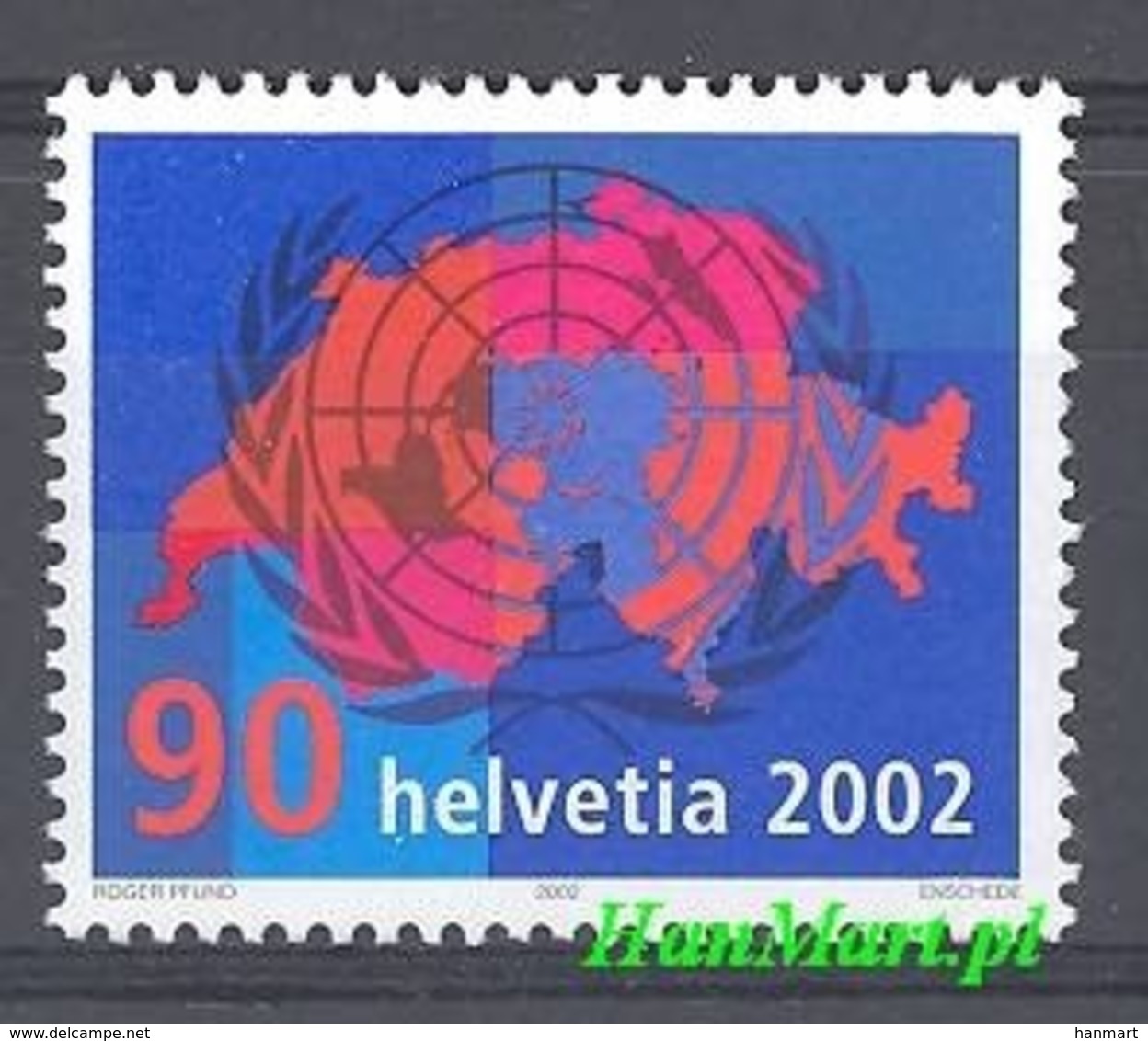 Switzerland 2002 Mi 1801 MNH ( ZE1 SWT1801 ) - Geography