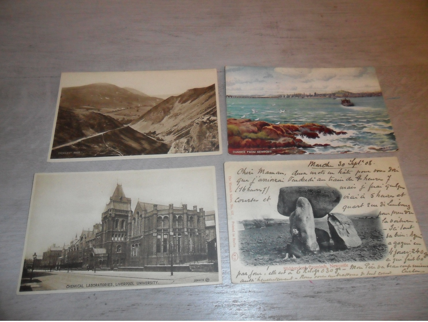 Lot de 60 cartes postales d' Angleterre  England       Lot van 60 postkaarten van Engeland  - 60 scans