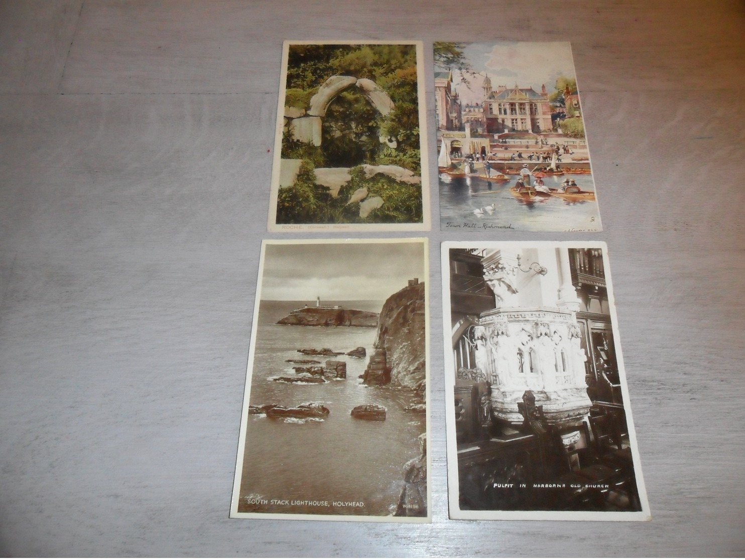 Lot de 60 cartes postales d' Angleterre  England       Lot van 60 postkaarten van Engeland  - 60 scans