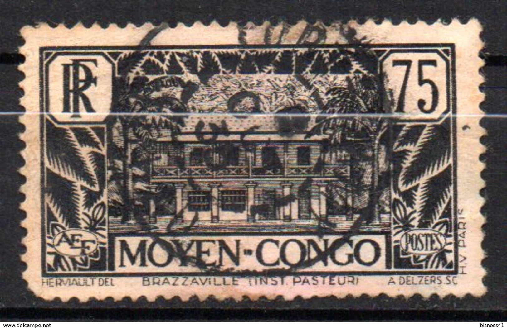 Col 14 /  Congo  N° 126 Oblitéré Cote   10,50 € - Oblitérés