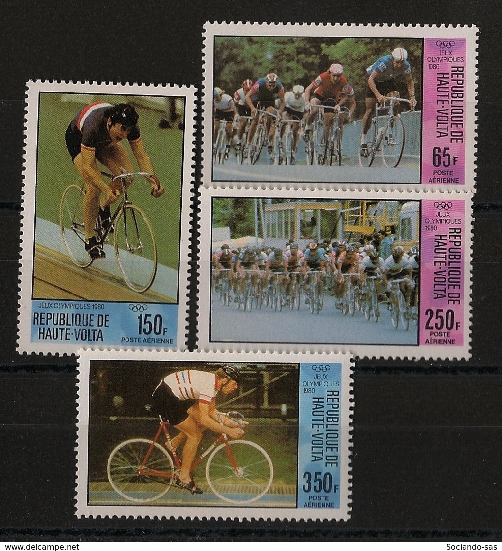 Haute Volta - 1980 - Poste Aérienne PA N°Yv. 225 à 228 - Olympics / Moscou - Neuf Luxe ** / MNH / Postfrisch - Upper Volta (1958-1984)