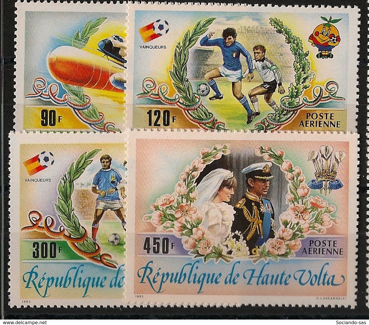 Haute Volta - 1983 - PA N°Yv. 237 à 240 - Evènements - Neuf Luxe ** / MNH / Postfrisch - Upper Volta (1958-1984)