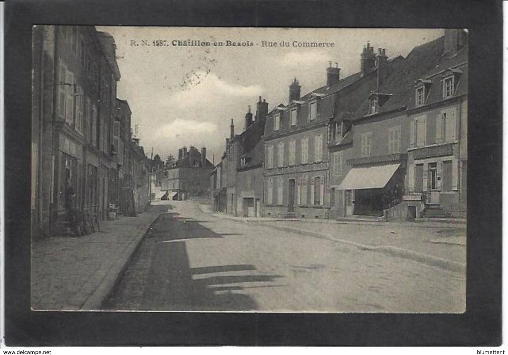 CPA Nièvre 58 Circulé Chatillon En Bazois - Chatillon En Bazois