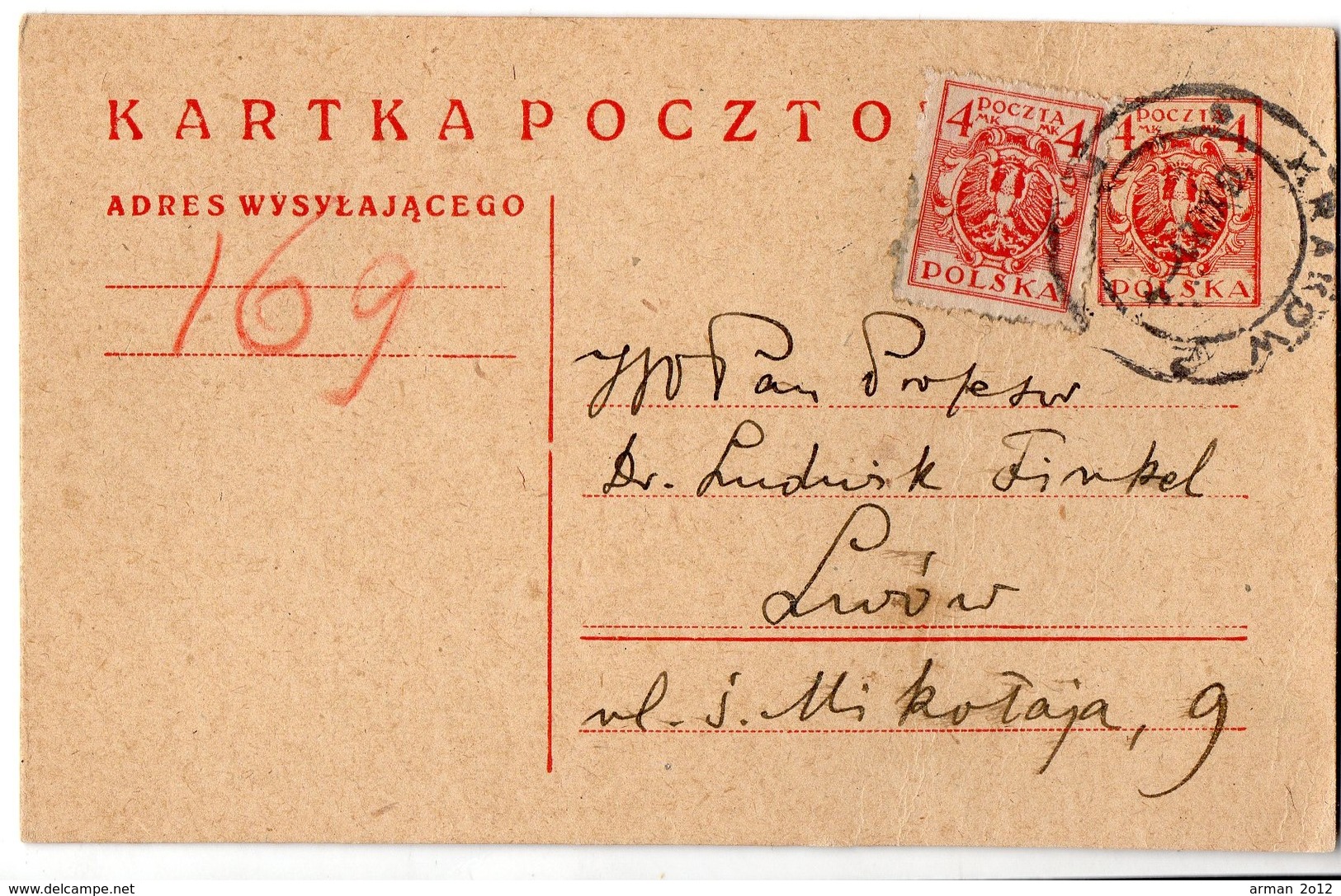 Poland  Krakow 1921 - Covers & Documents