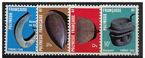 Polynésie, Taxe N° 4 à N° 7** Y Et T - Postage Due