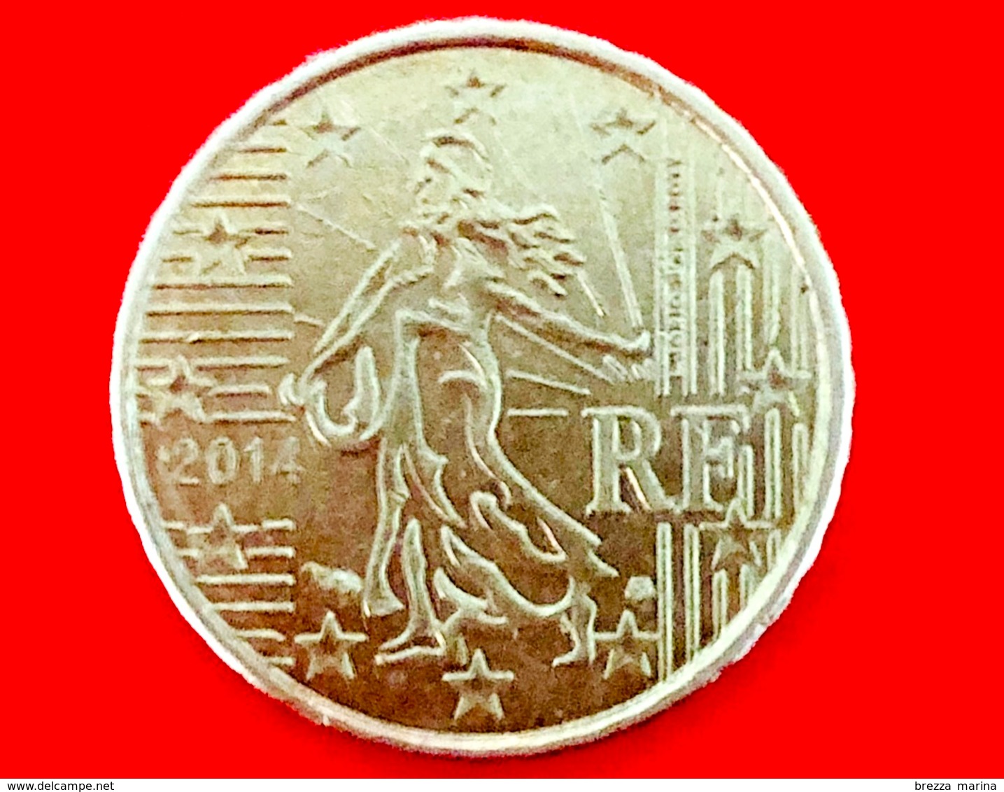 FRANCIA - 2014 - Moneta - Seminatrice - Euro - 0.10 - Francia
