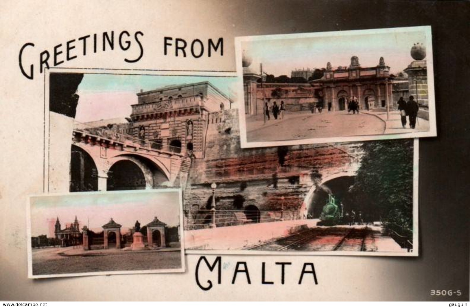 CPA - MALTA - Greetings From ... - Malte