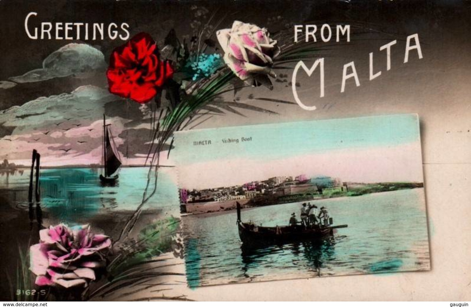 CPA - MALTA - Greetings From ... - Malte