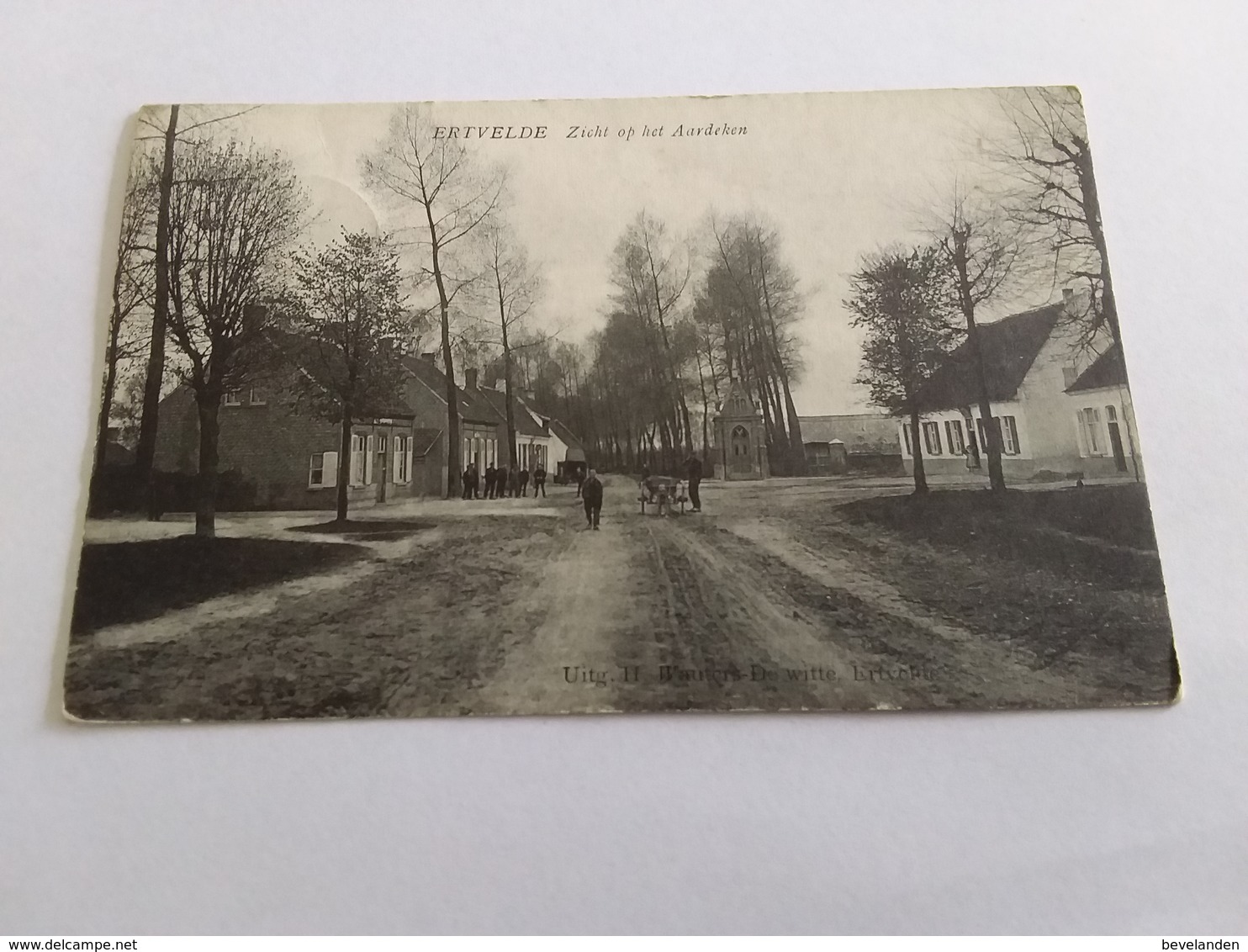 Postkaart Ertvelde Zicht Op Het Aardeken Ca 1905 - Andere & Zonder Classificatie