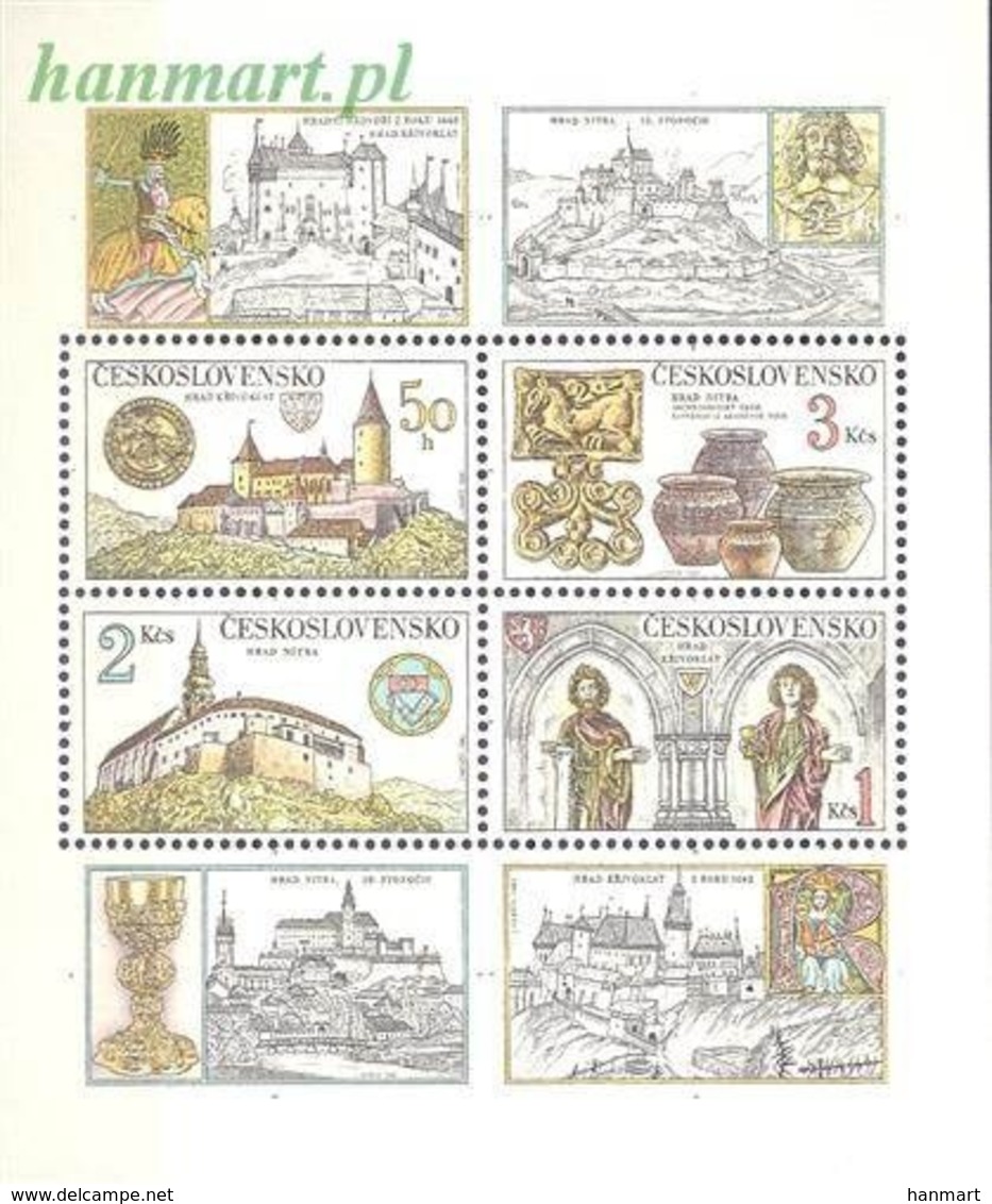 Czechoslovakia 1982 Mi Bl 50 MNH ( ZE4 CSKbl50 ) - Stamps