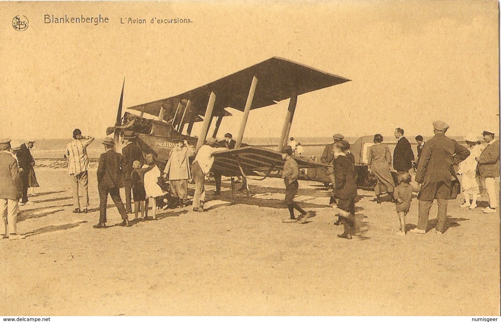 BLANKENBERGHE  --  L' Avion D'excursions - Blankenberge