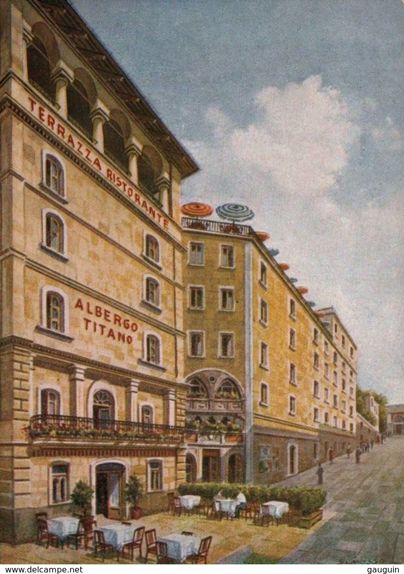 CPSM - SAN MARINO - Hôtel Restaurant "TITANO" (carte Illustrée) - Saint-Marin