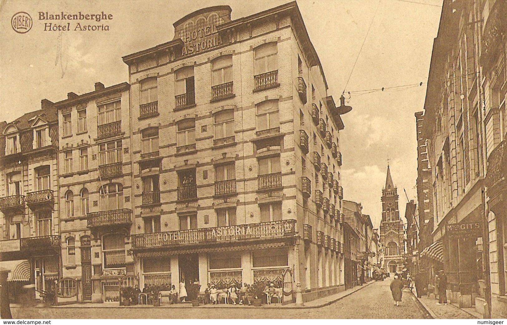 BLANKENBERGHE  --  Hôtel Astoria - Blankenberge